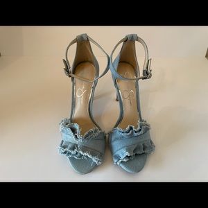 Jessica Simpson Denim Pumps Heels 6M